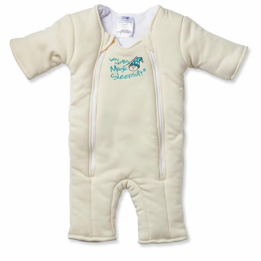 Magic Merlin Sleepsuit in Cream